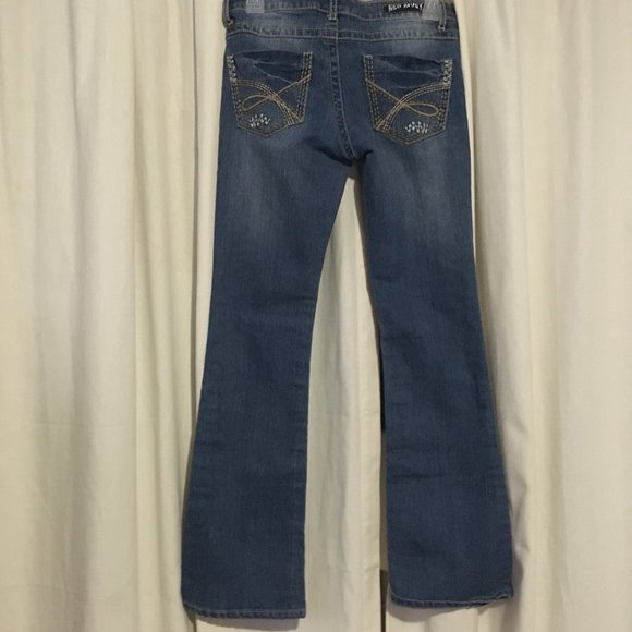 Red Rivet Jeans Size 5 Junior - Picture 3 of 7
